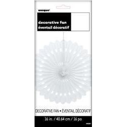 Decorative Fan - Bright White - Dollars and Sense