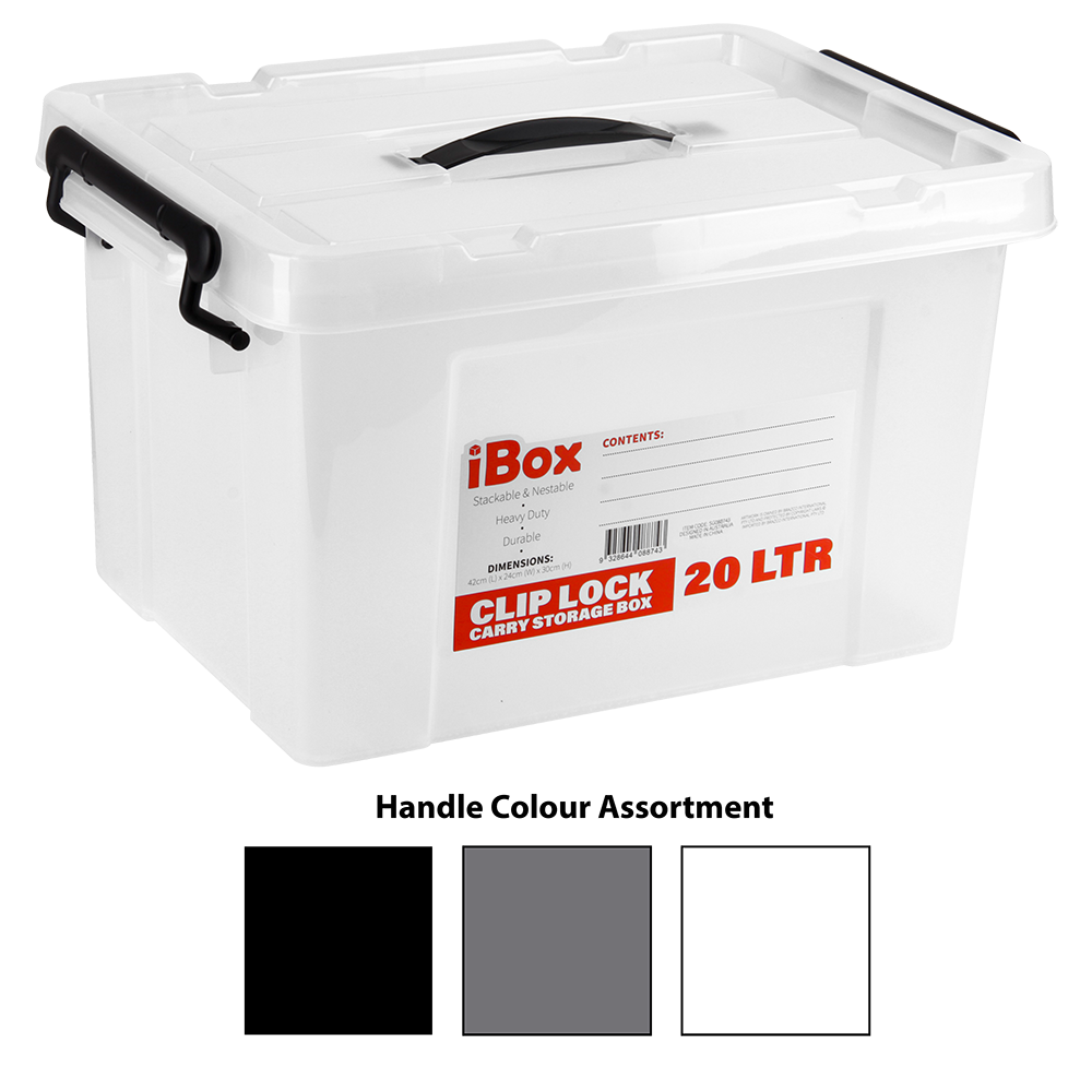 Clip Lock Lid - Box - Dollars and Sense