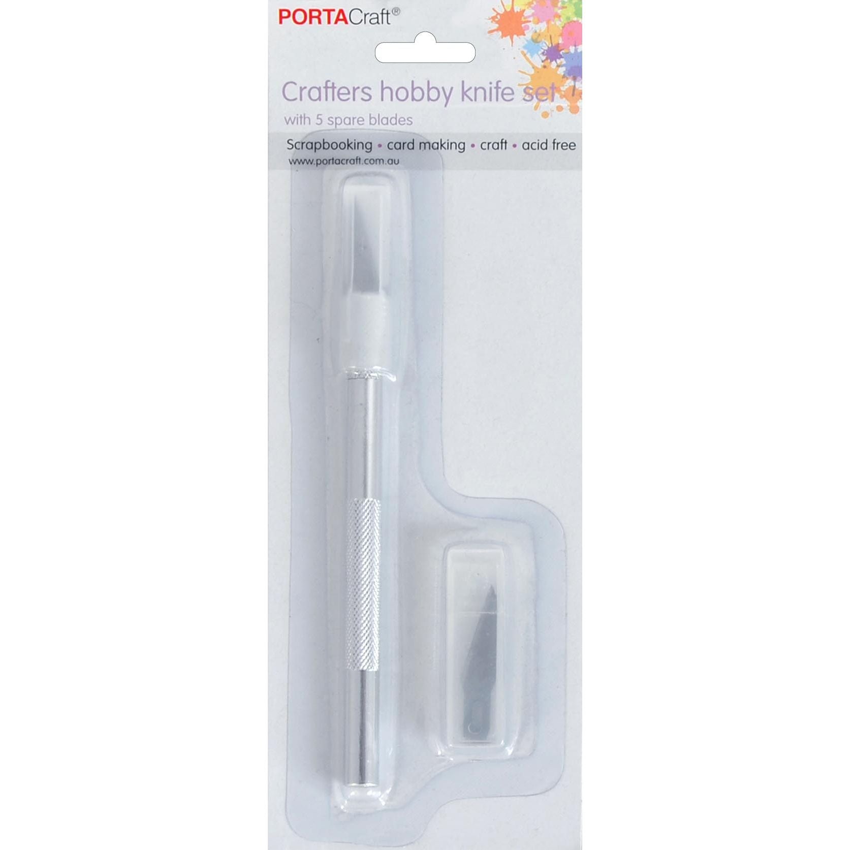 Hobby Knife Set w 5 Blades