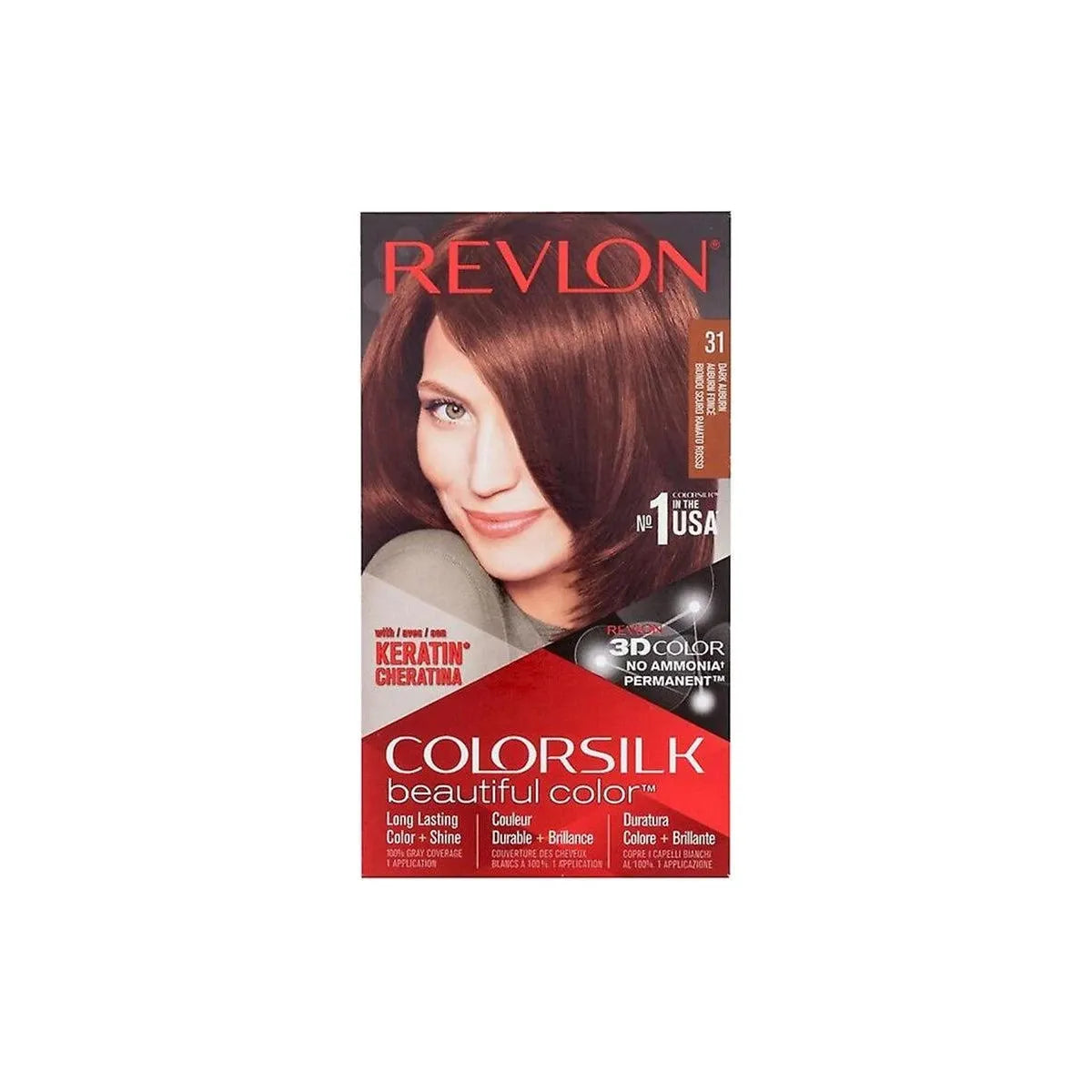 Revlon Colorsilk Hair Colour - Dark Auburn - Dollars and Sense