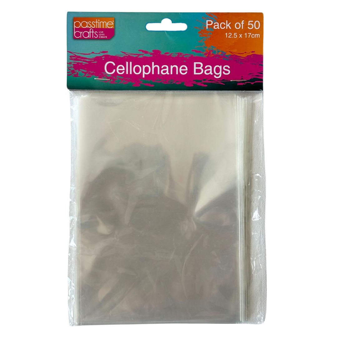 Cellophane Clear Bags - Medium