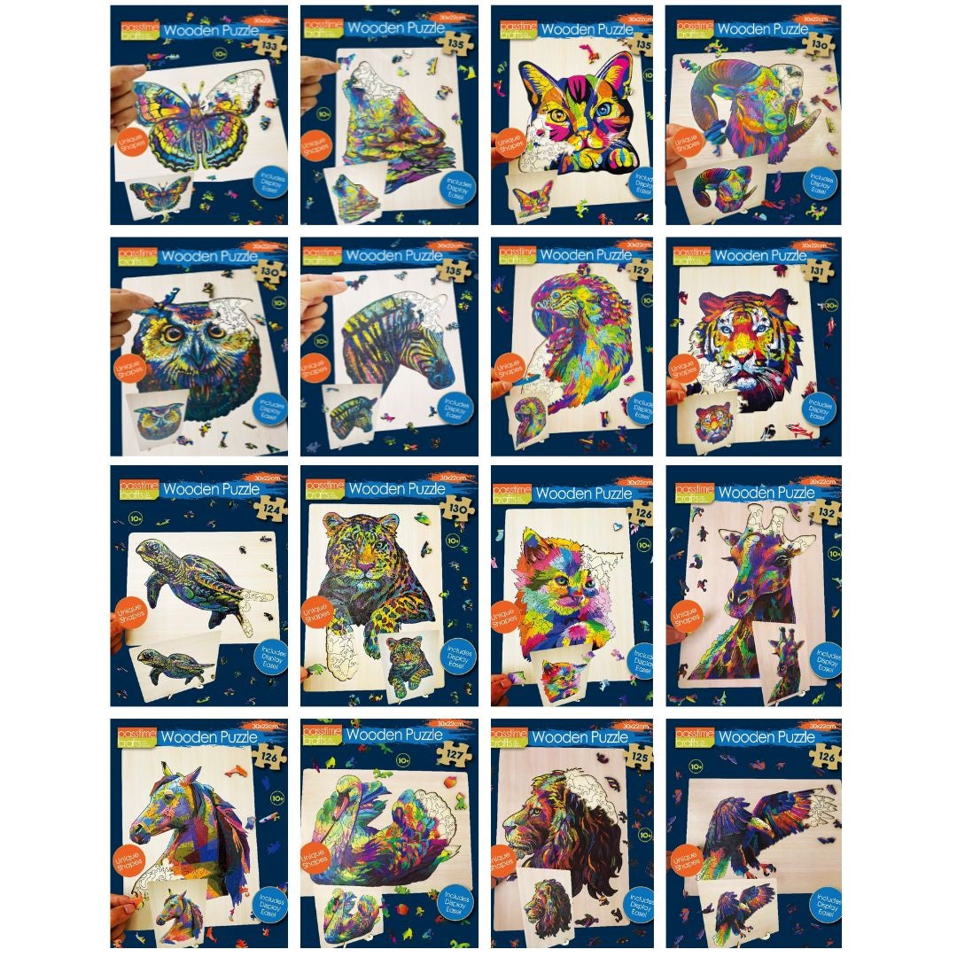 Jigsaw Puzzle - Wooden - Dollars and Sense