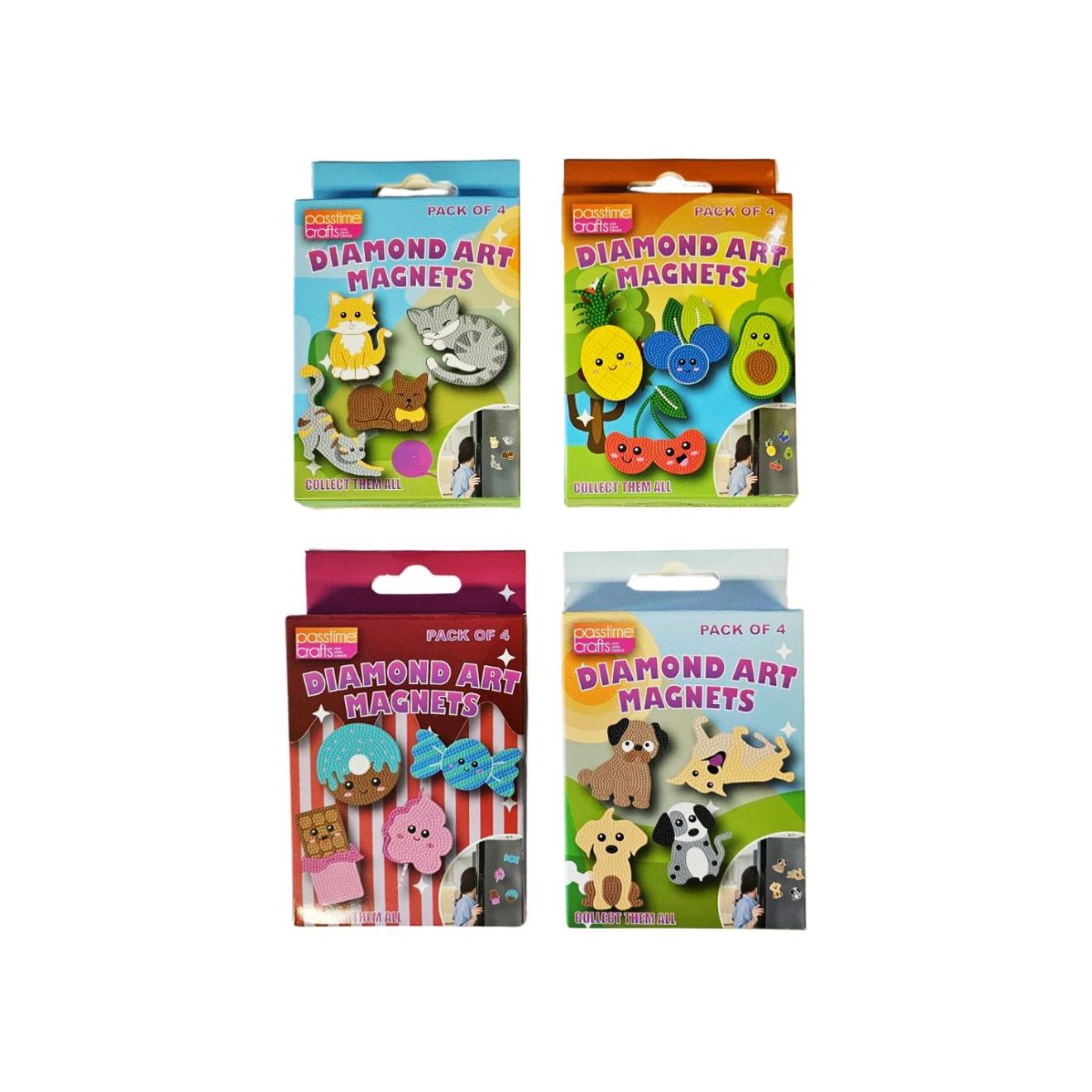 Diamond Art Magnets - Assorted - Dollars and Sense