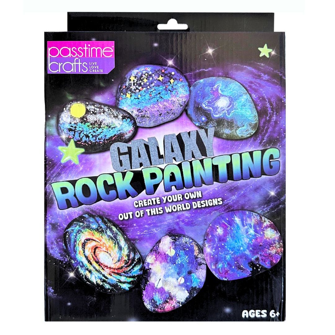 DIY Art Set - Galaxy Rock Painting - Dollars and Sense