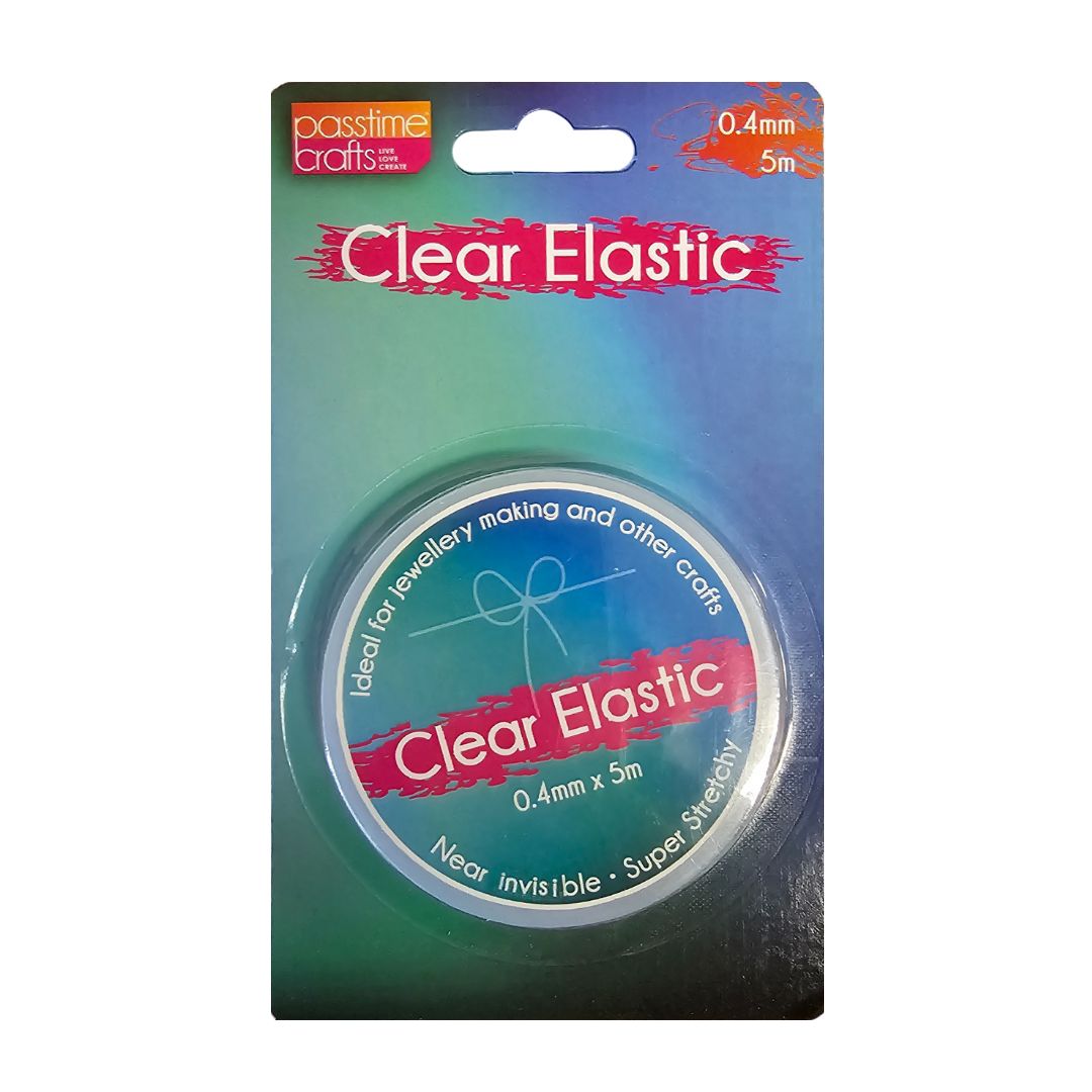 Elastic for Jewellery - Clear - Dollars and Sense