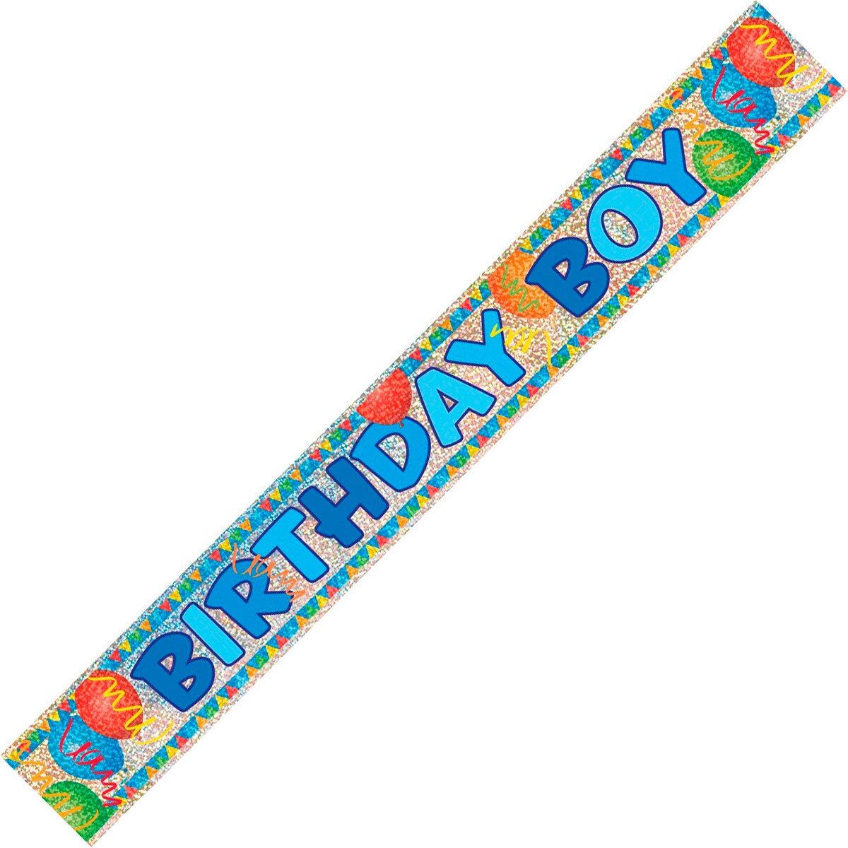 Foil Banner - Birthday Boy - Dollars and Sense