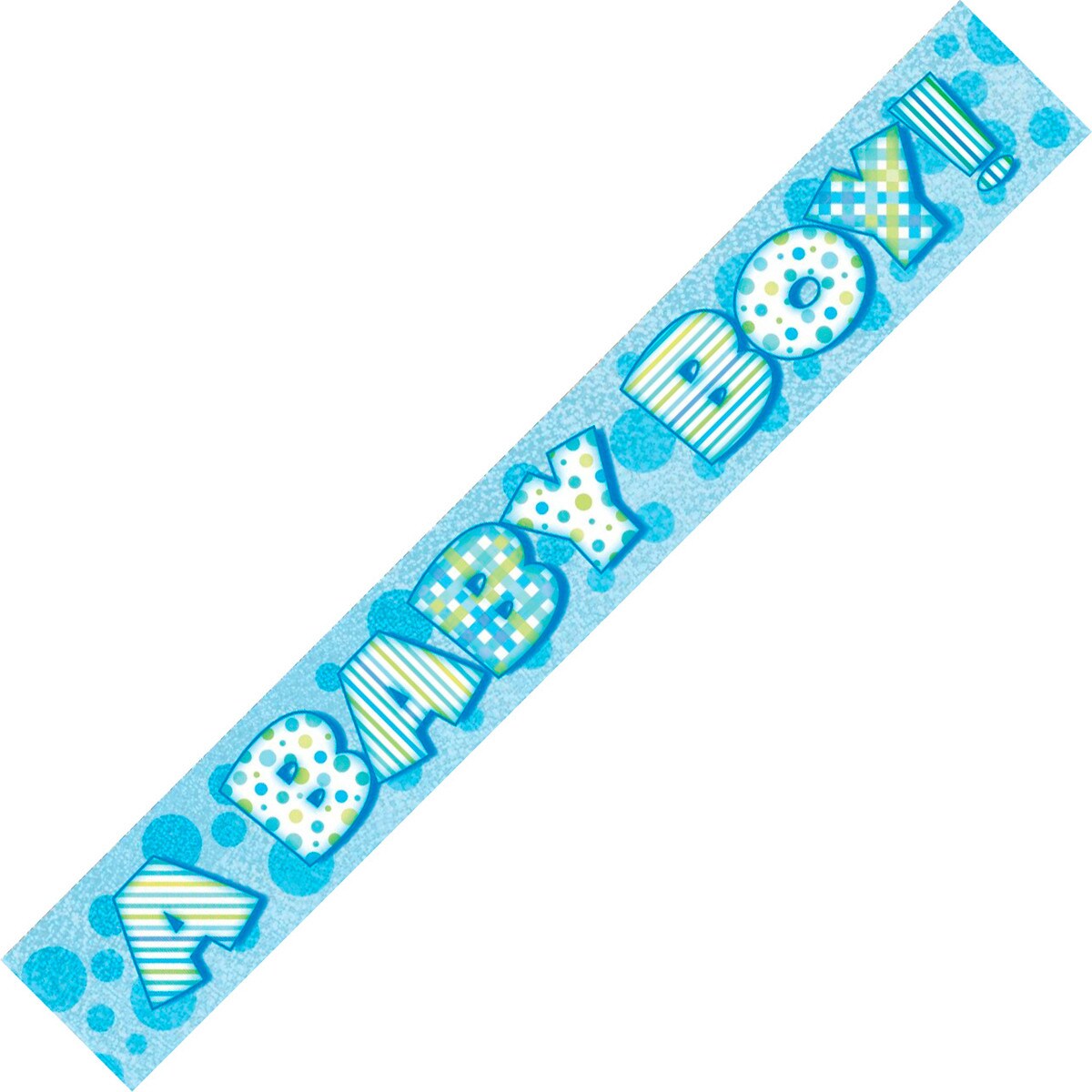 A Baby Boy - Foil Banner - Dollars and Sense