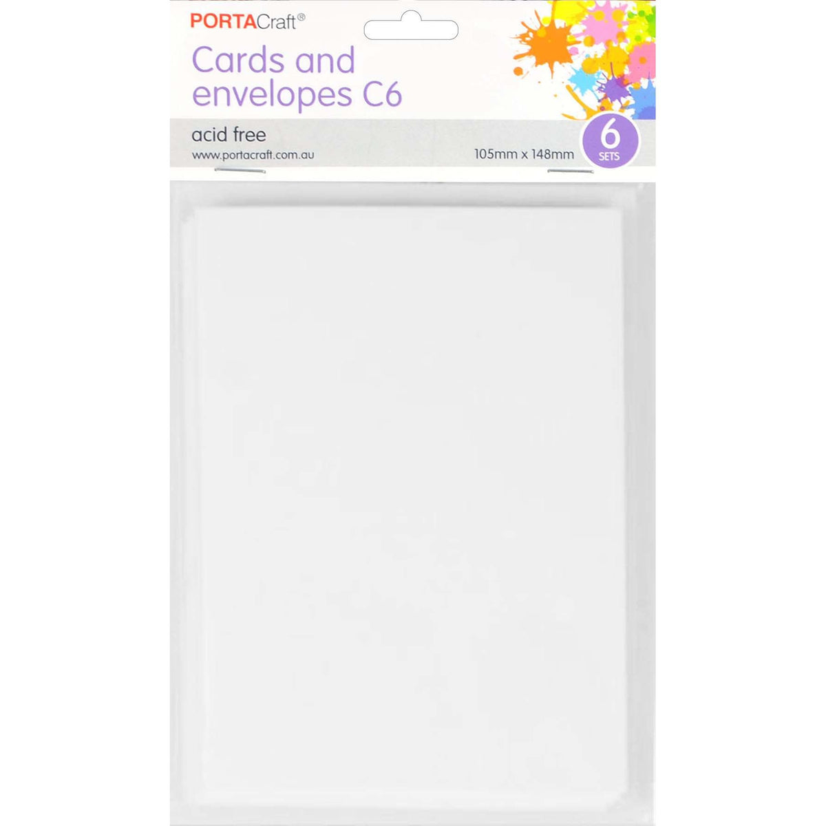 Cards & Envelopes Set - White