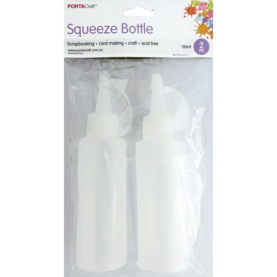 Squeeze Bottles 100ml 2pk