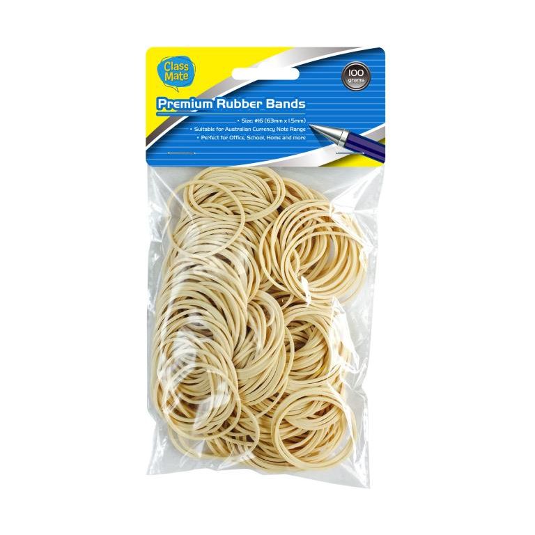 Rubber Bands - Size 16 - Dollars and Sense