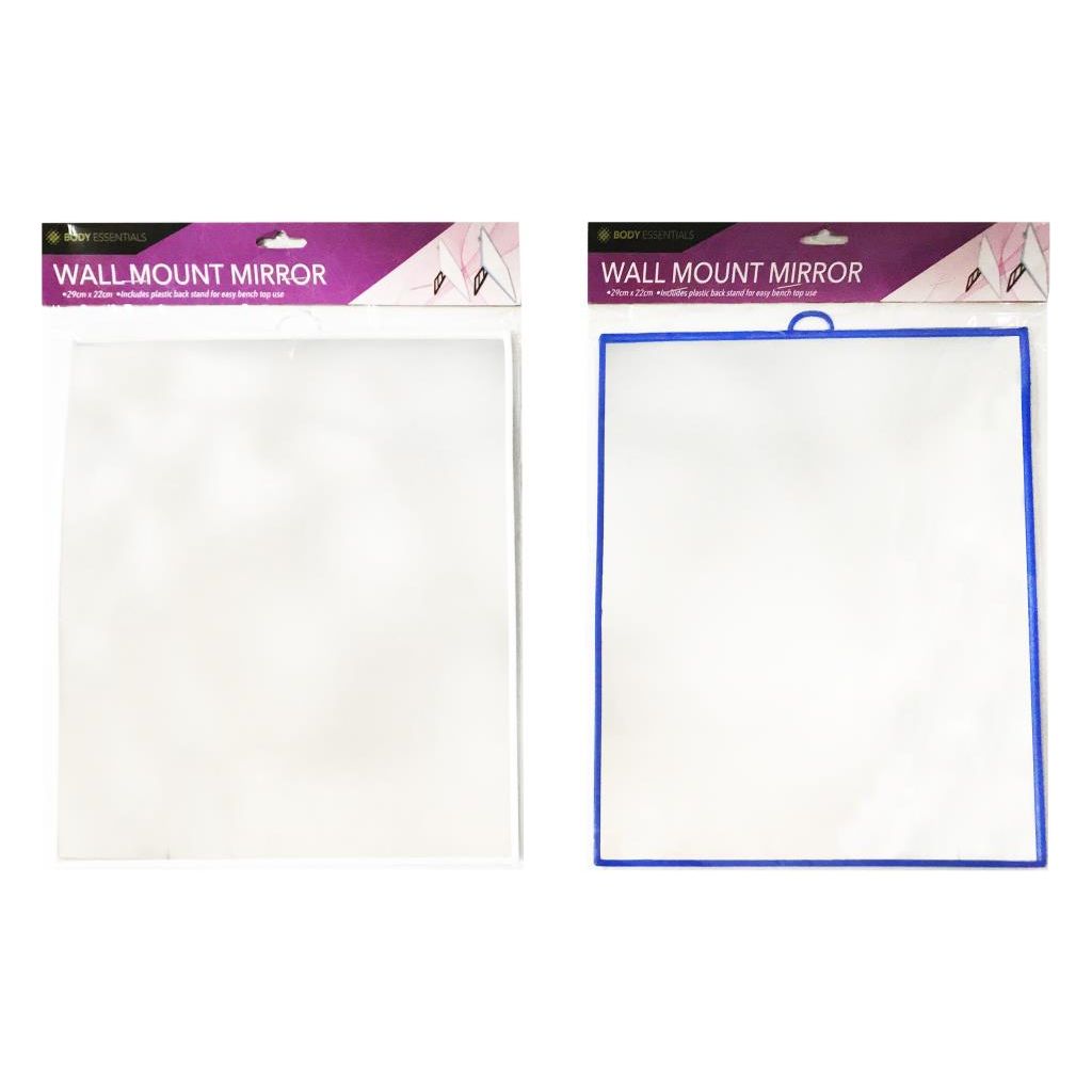 Wall Mount Mirror - Back Stand - Dollars and Sense