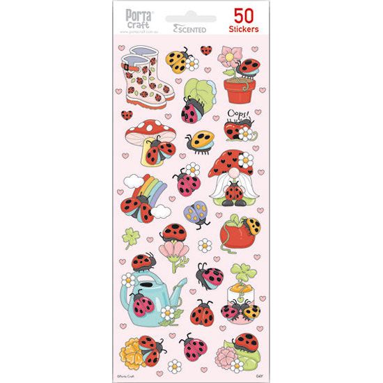 Sticker Sheet - Ladybugs - Dollars and Sense