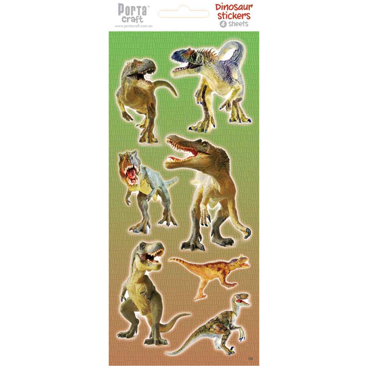 Sticker Sheet - Dinosaurs - Dollars and Sense