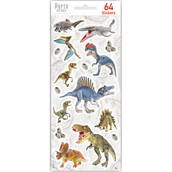 Sticker Sheet - Dinosaurs - Dollars and Sense