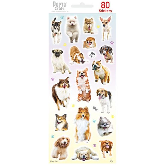 Sticker Sheet - Dogs - Dollars and Sense