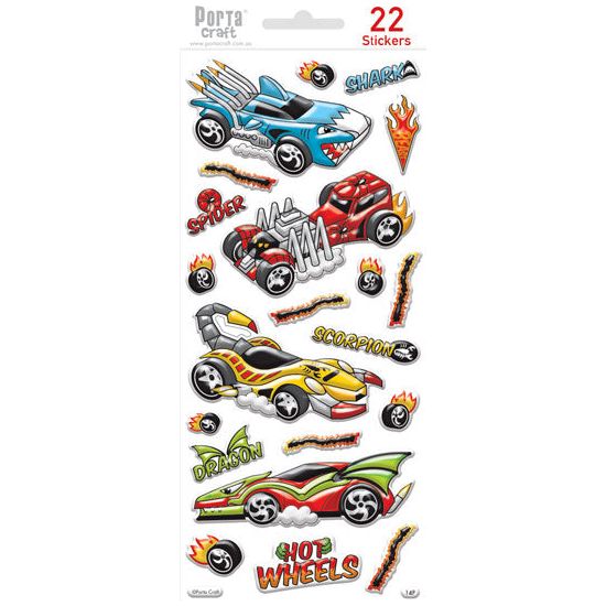 Sticker Sheet - Vehicles - Dollars and Sense