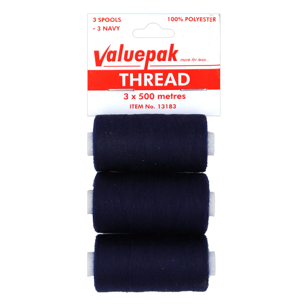 Thread Value Pack - Navy - Dollars and Sense