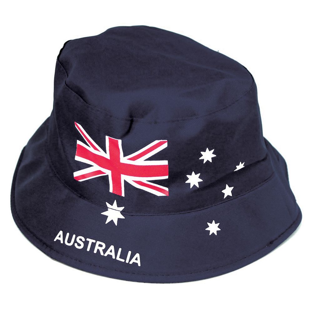 Australian Flag Bucket Hat - Adult - Dollars and Sense