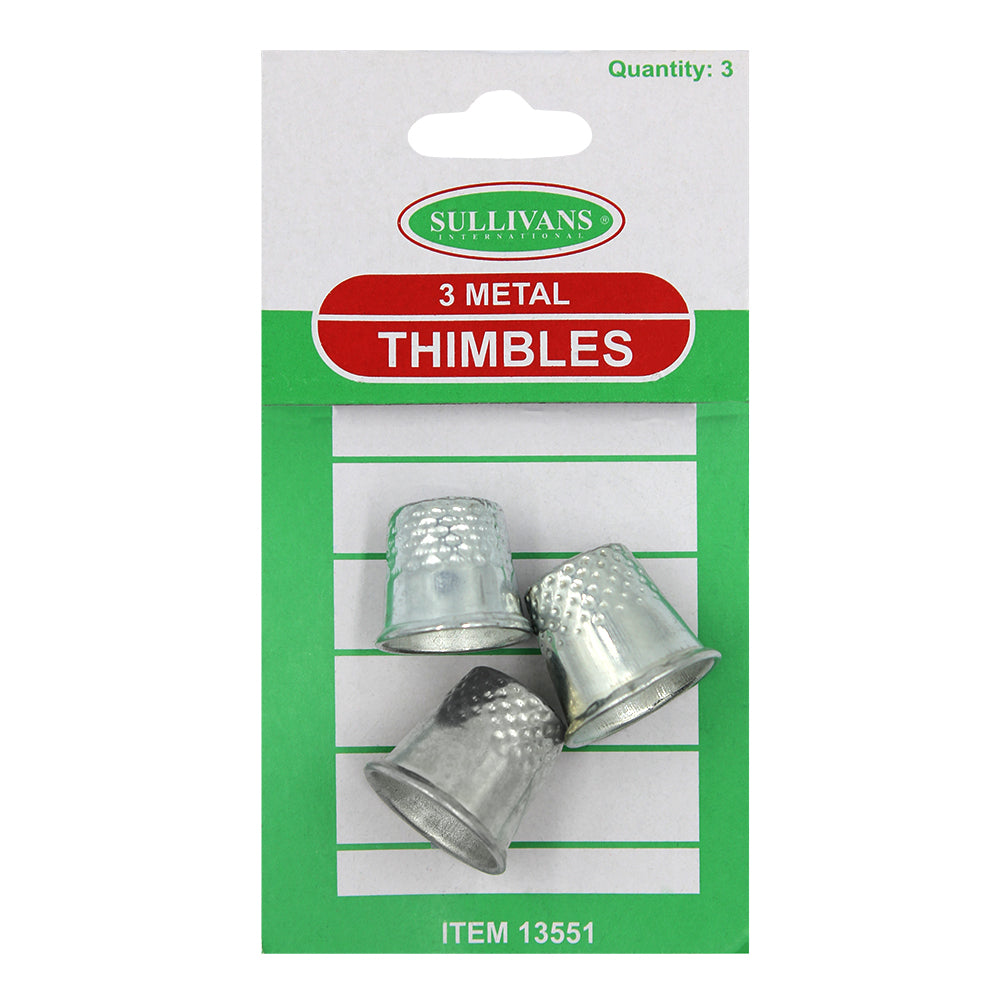 Thimbles - Metal - Dollars and Sense