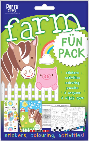 Kids Activity Pack - Farm