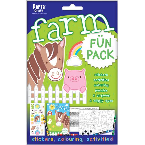 Kids Activity Pack - Farm