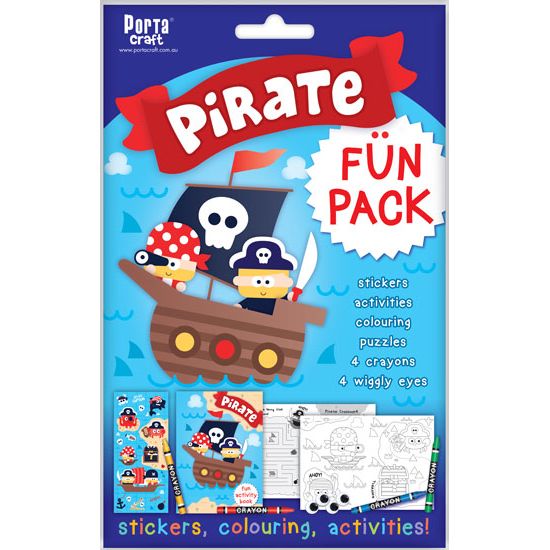 Activity Fun Pack - Pirates SKU 143728 - Dollars and Sense