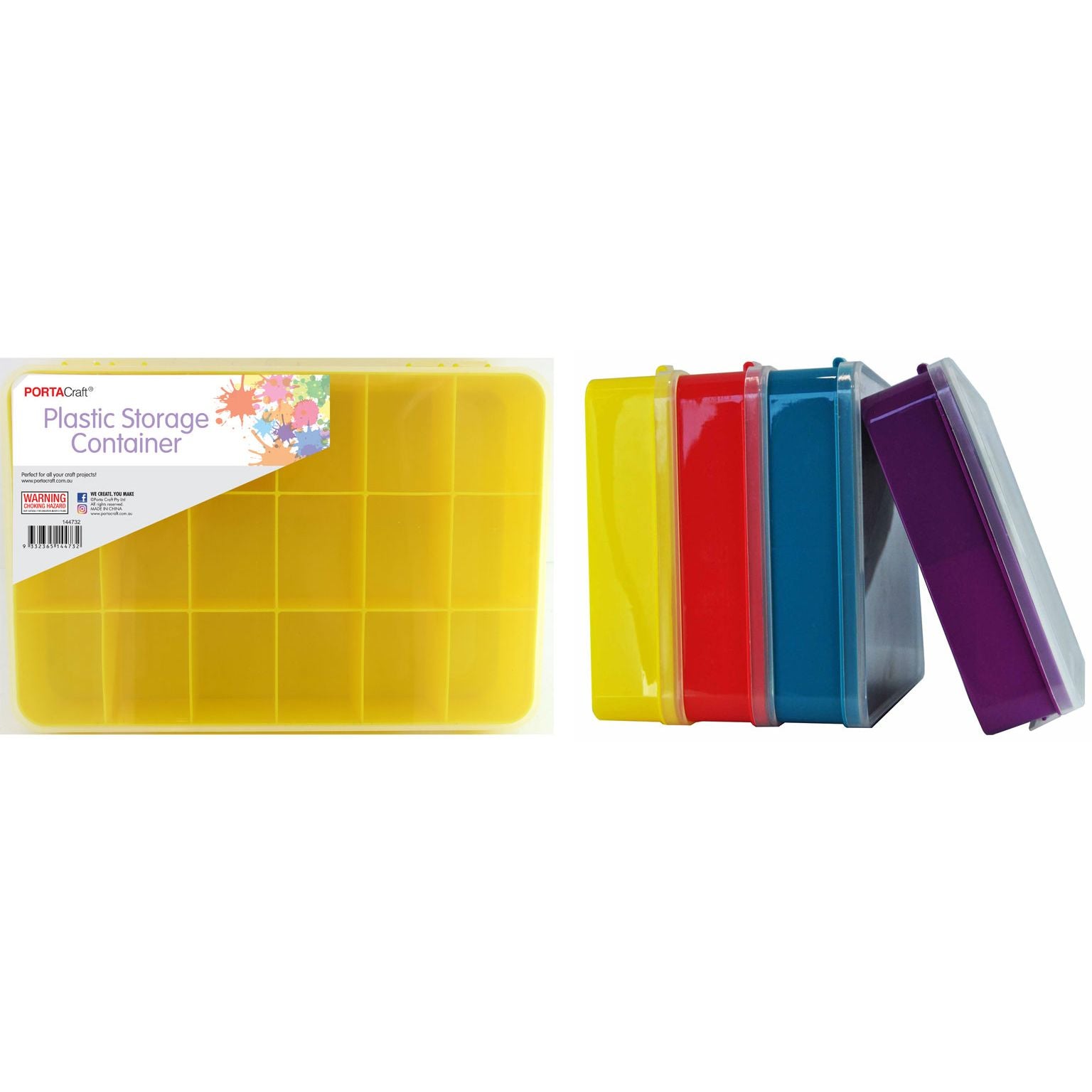 Storage Organiser 265x178x42mm 18 Comp 4 Asst