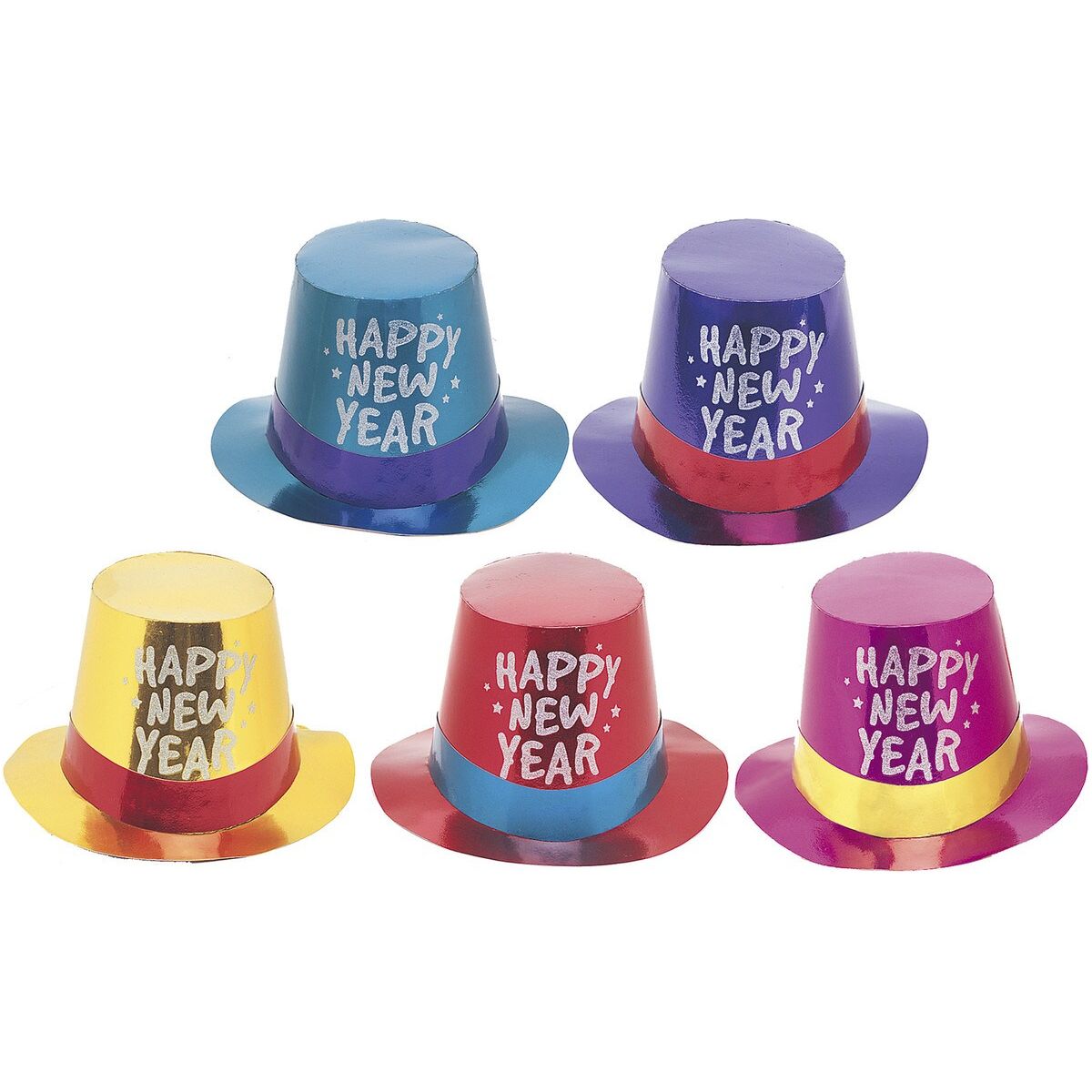 N.Y. Foil Glitter Top Asst - Dollars and Sense