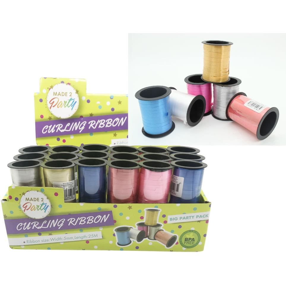 Curling Ribbon - Assorted Colours - Dollars and Sense