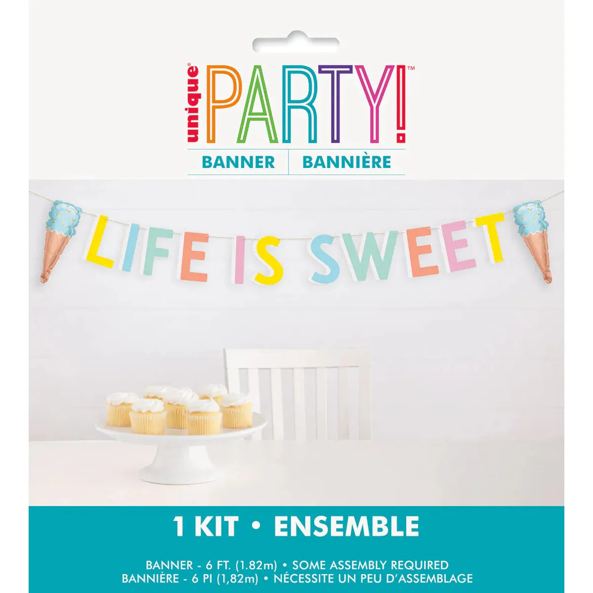 Life Is Sweet Letters Banner Kit - Pastel - Dollars and Sense
