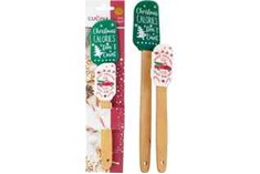 2PC XMAS SPATULA SILICONE SET