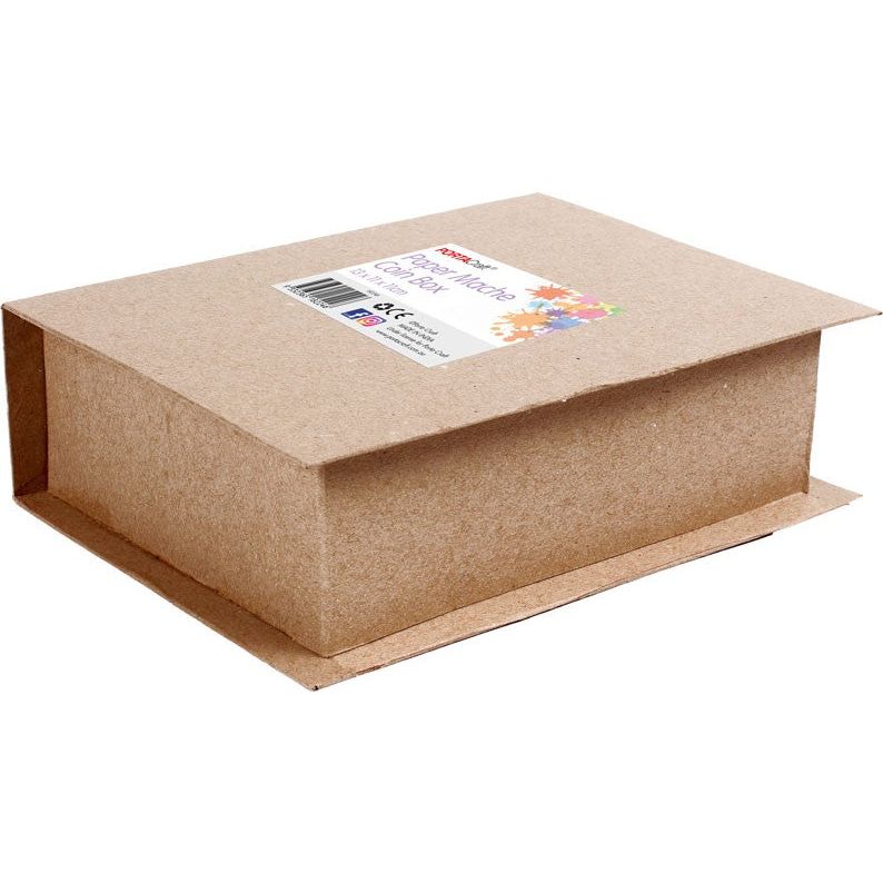 Paper Mache - Book Box - Dollars and Sense