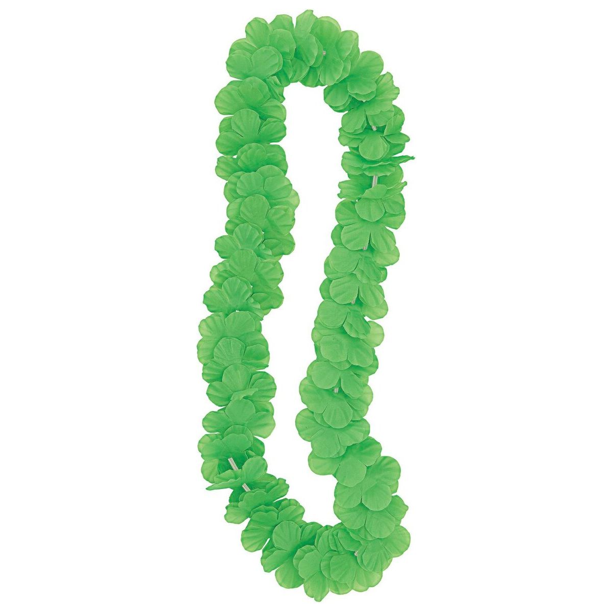 Hawaiian Luau Flower Lei - Lime Green - Dollars and Sense