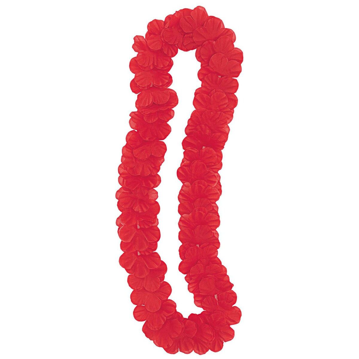 Hawaiian Luau Flower Lei - Red - Dollars and Sense
