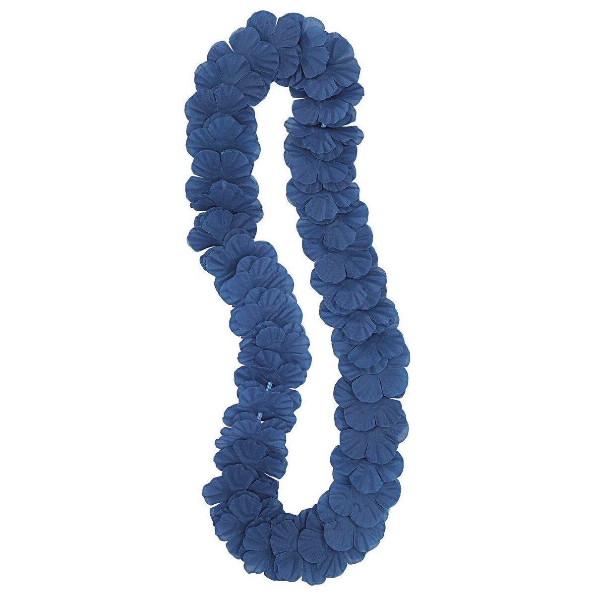 Hawaiian Luau Flower Lei - Royal Blue - Dollars and Sense
