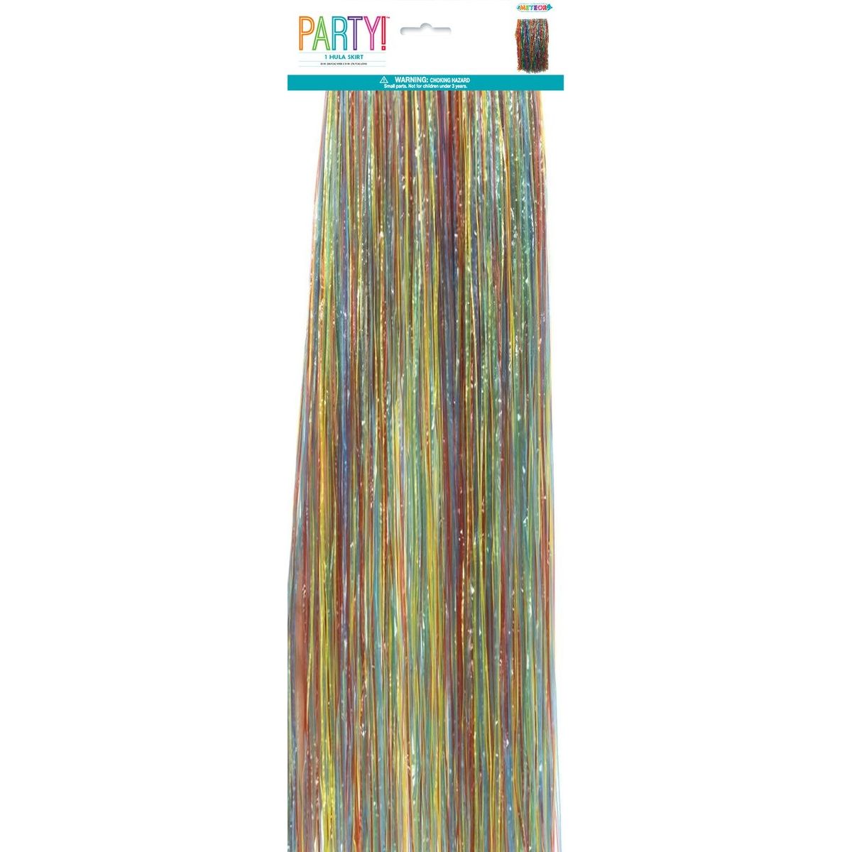 Metallic hula skirt sales