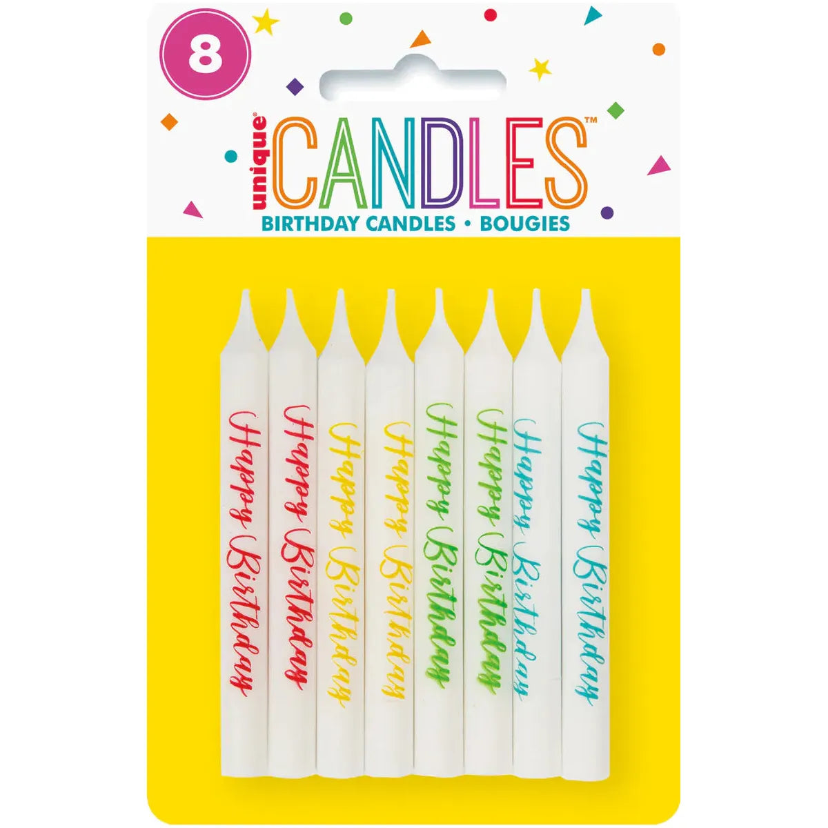 Birthday Candles - Happy Birthday Print - Dollars and Sense