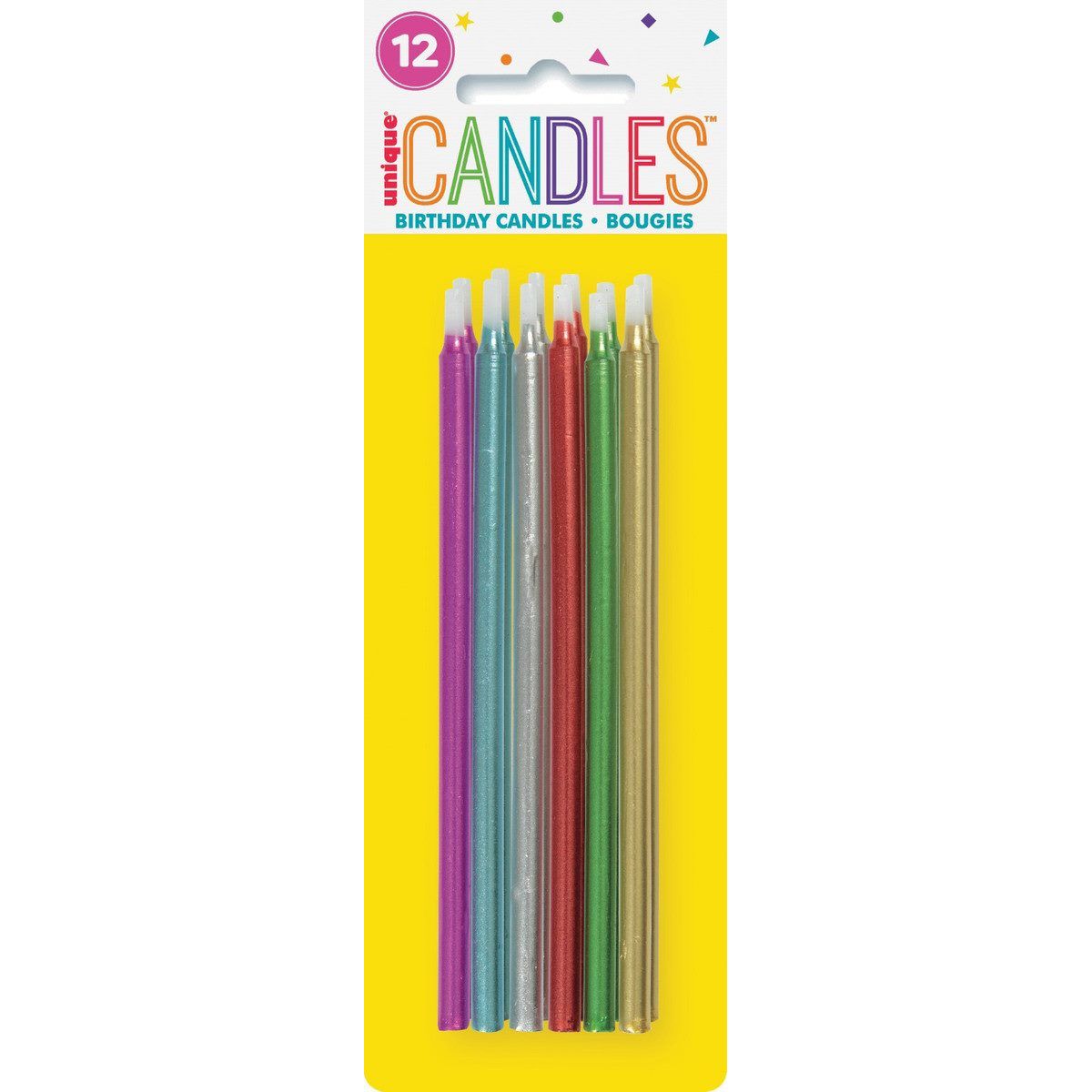 Birthday Candles - Metallic - Dollars and Sense