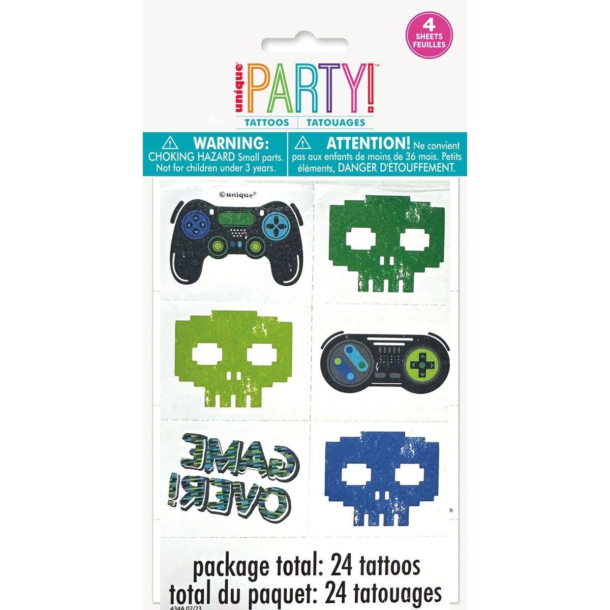 Gamer Birthday - Tattoos - Dollars and Sense