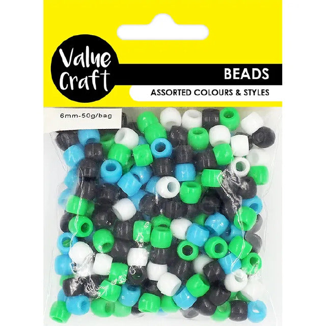 Pony Beads - Mix - Dollars and Sense