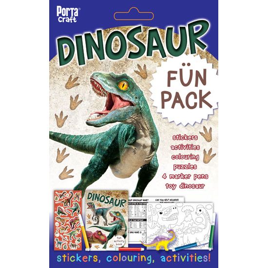 Activity Fun Pack - Dinosaurs SKU 201701 - Dollars and Sense