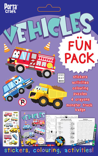 Activity Fun Pack - Vehicles