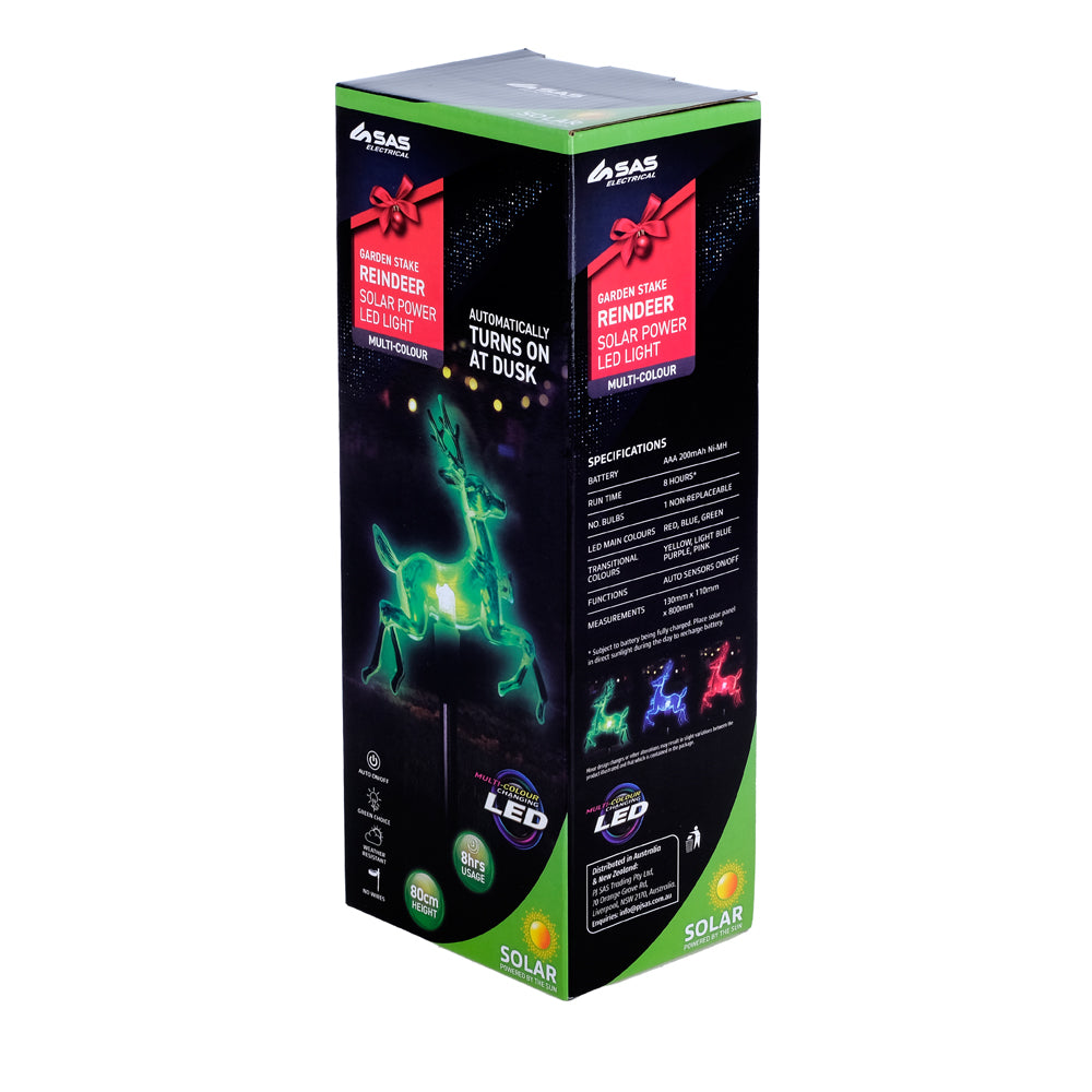 Christmas Solar Stake Light - Reindeer - Dollars and Sense