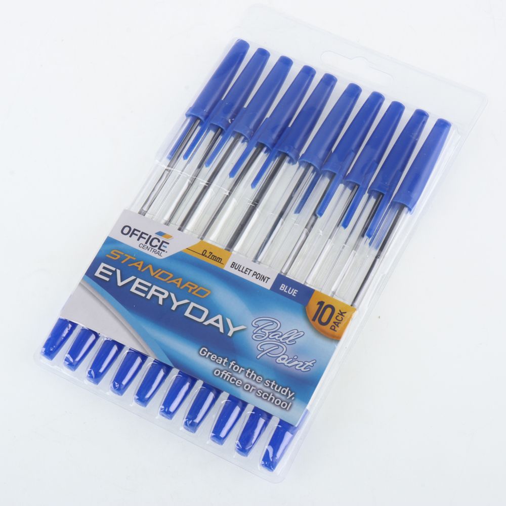 Pen Ballpoint - Blue - Dollars and Sense