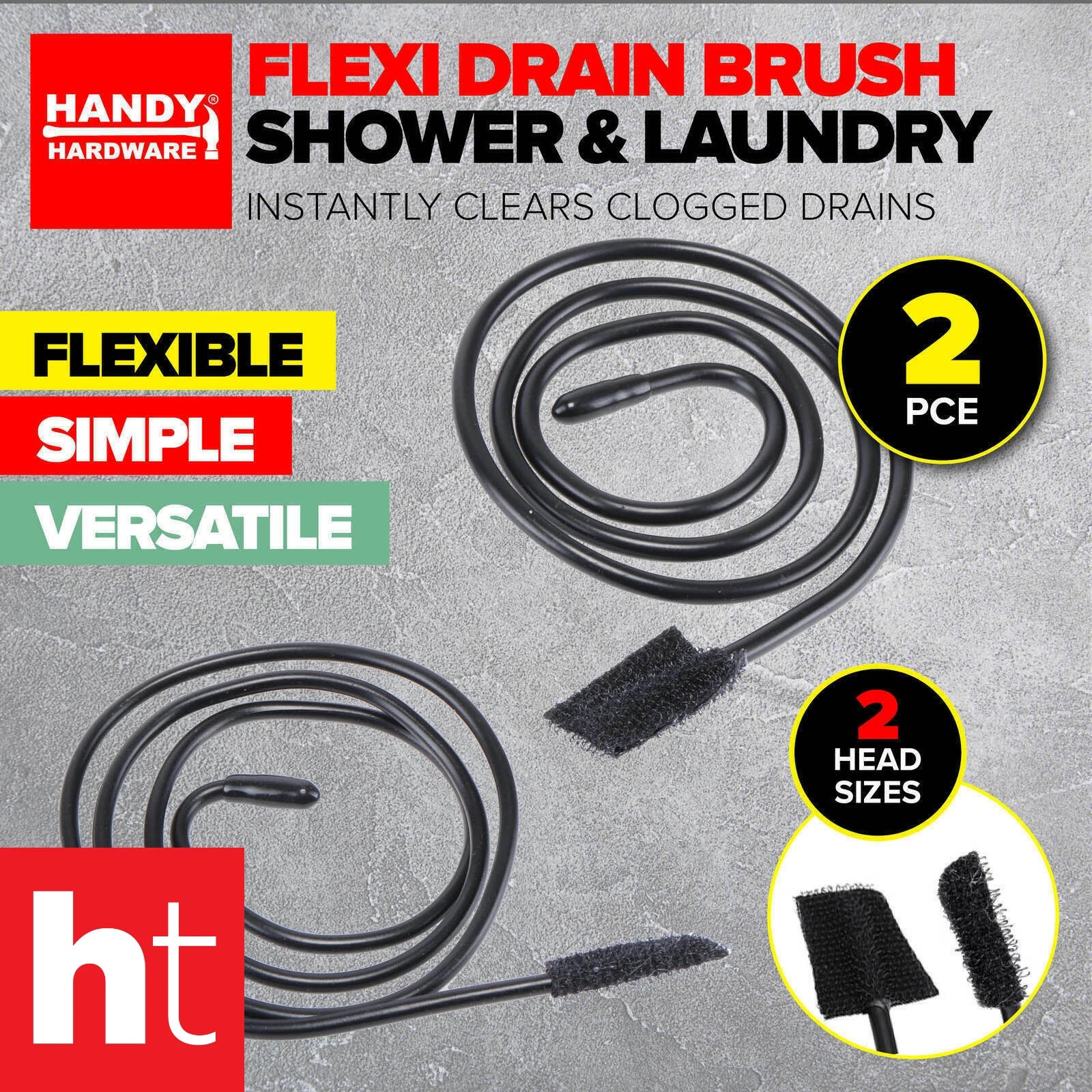 Drain Brush - Flexible - Dollars and Sense