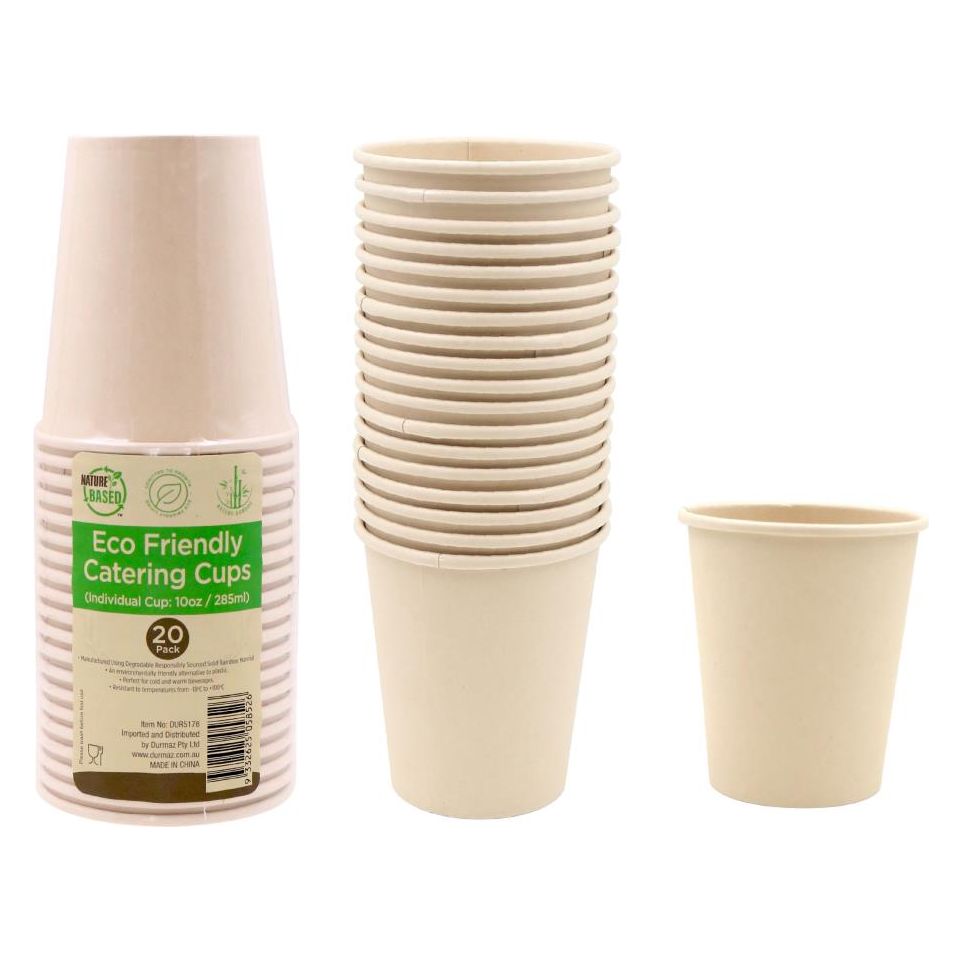 ECO Paper Cups - Degradable - Dollars and Sense