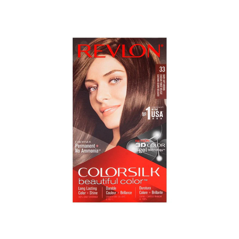 Revlon Colorsilk Hair Colour - Dark Soft Brown - Dollars and Sense