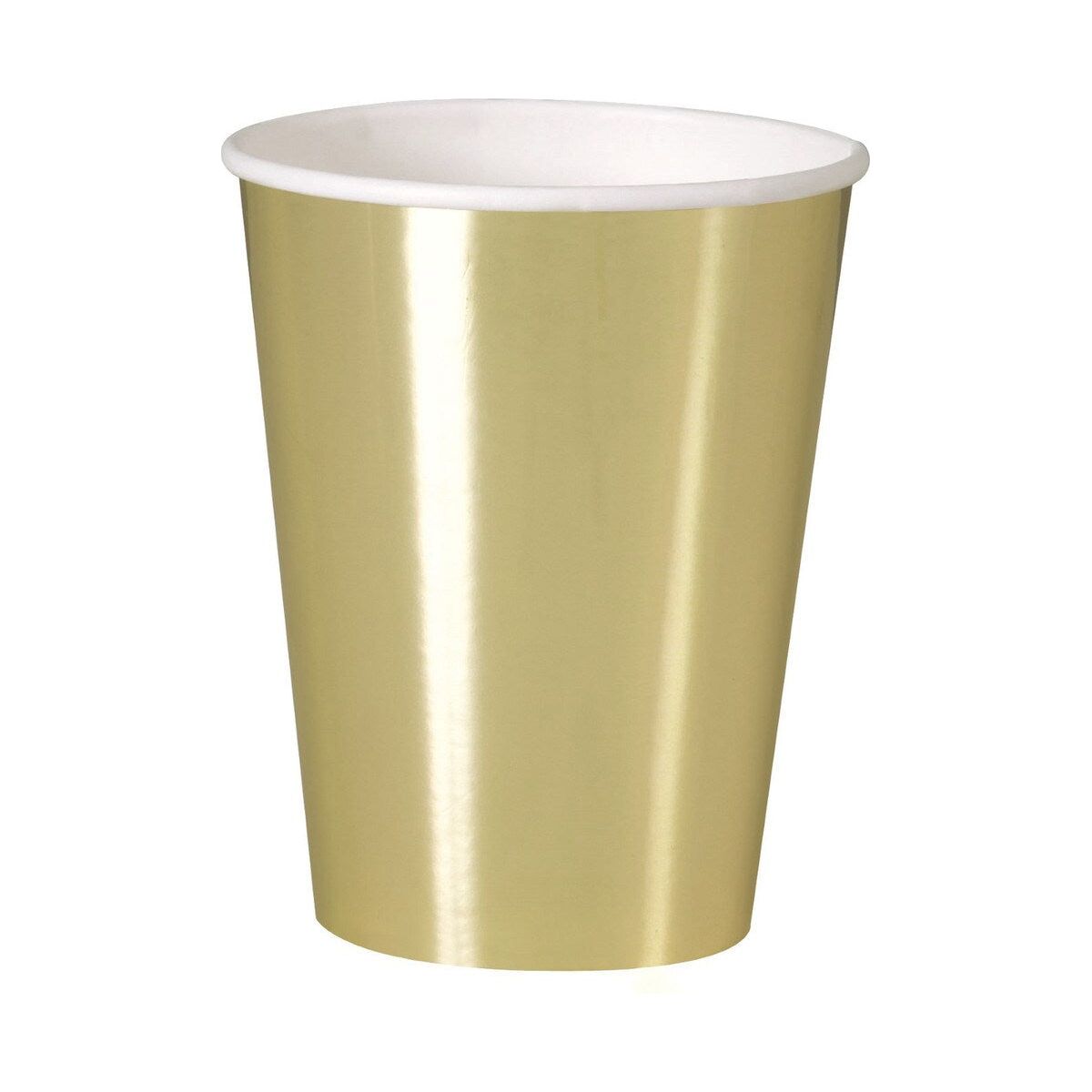 Paper Foil Cups - Gold - Dollars and Sense