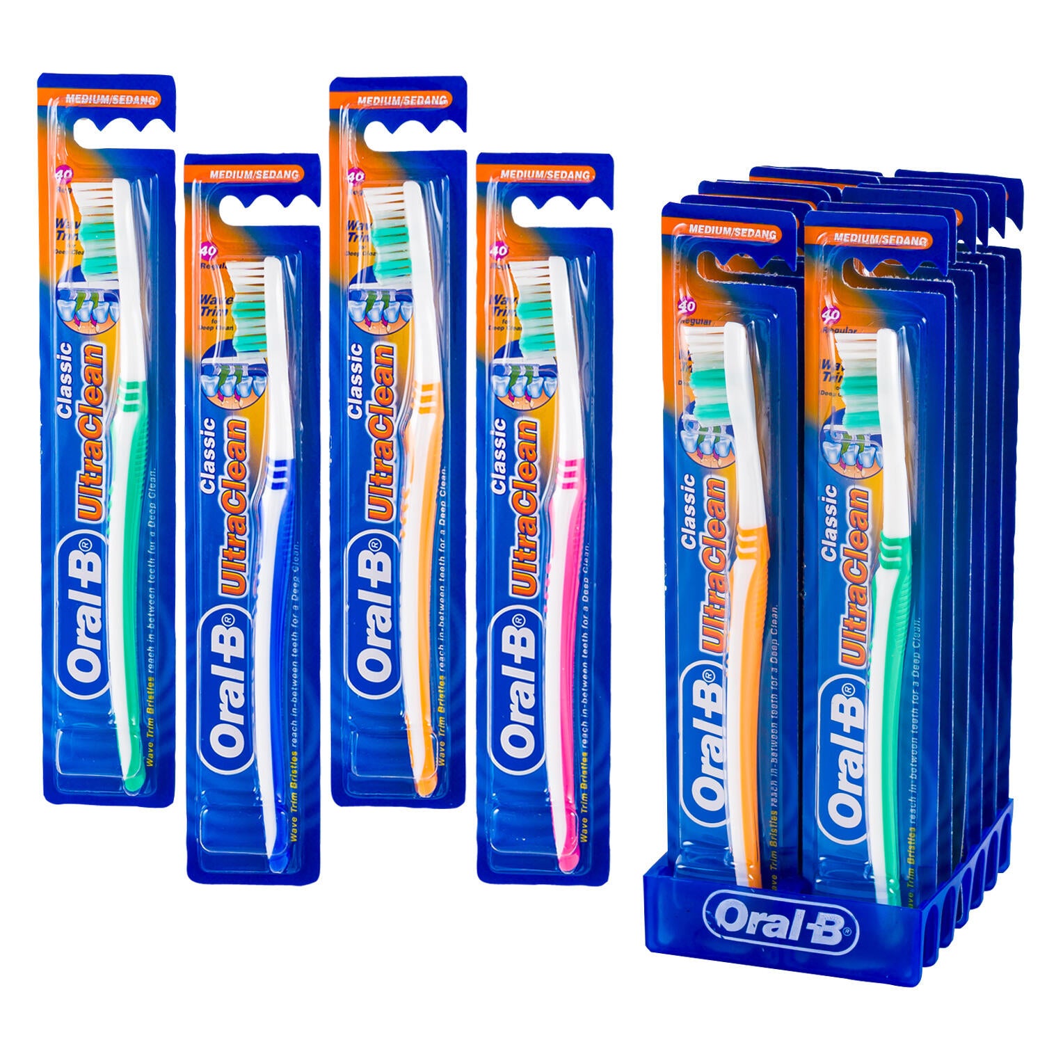 Oral B Toothbrush - Medium - Dollars and Sense
