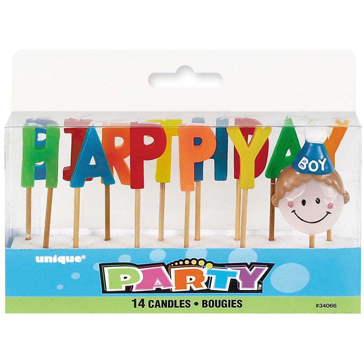 Happy Birthday Candles - Boy - Dollars and Sense